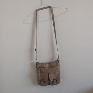Mossimo tan cross body bag